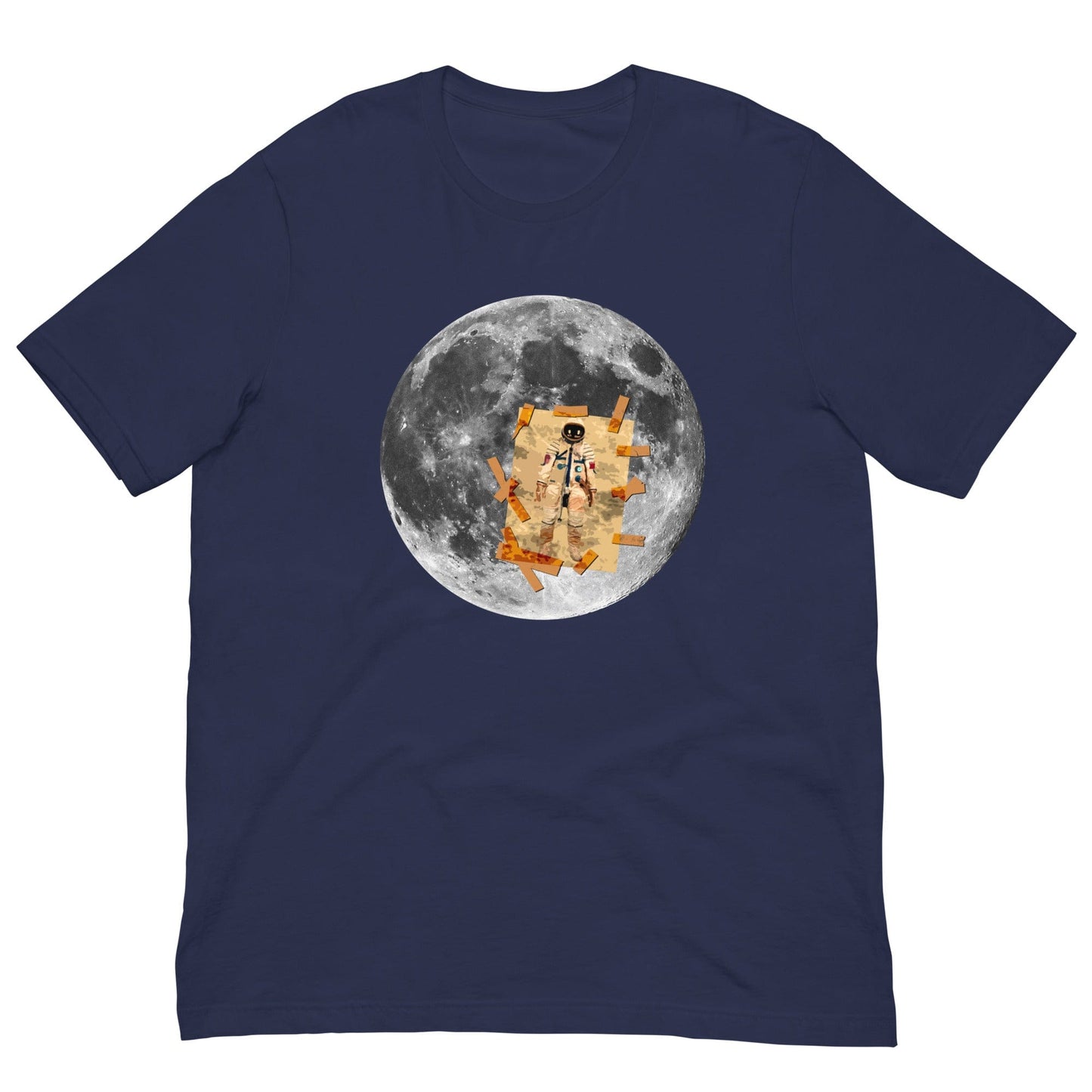 Man on the Moon T-shirt Navy / XS