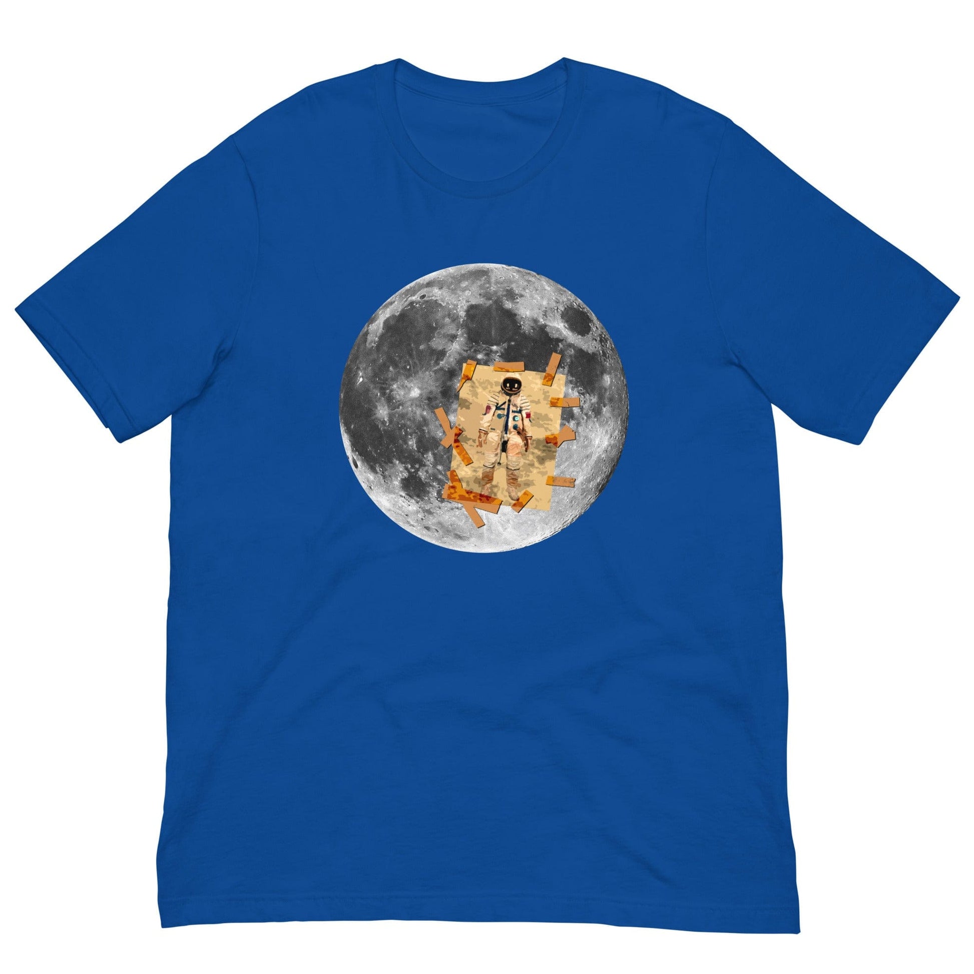 Man on the Moon T-shirt True Royal / S