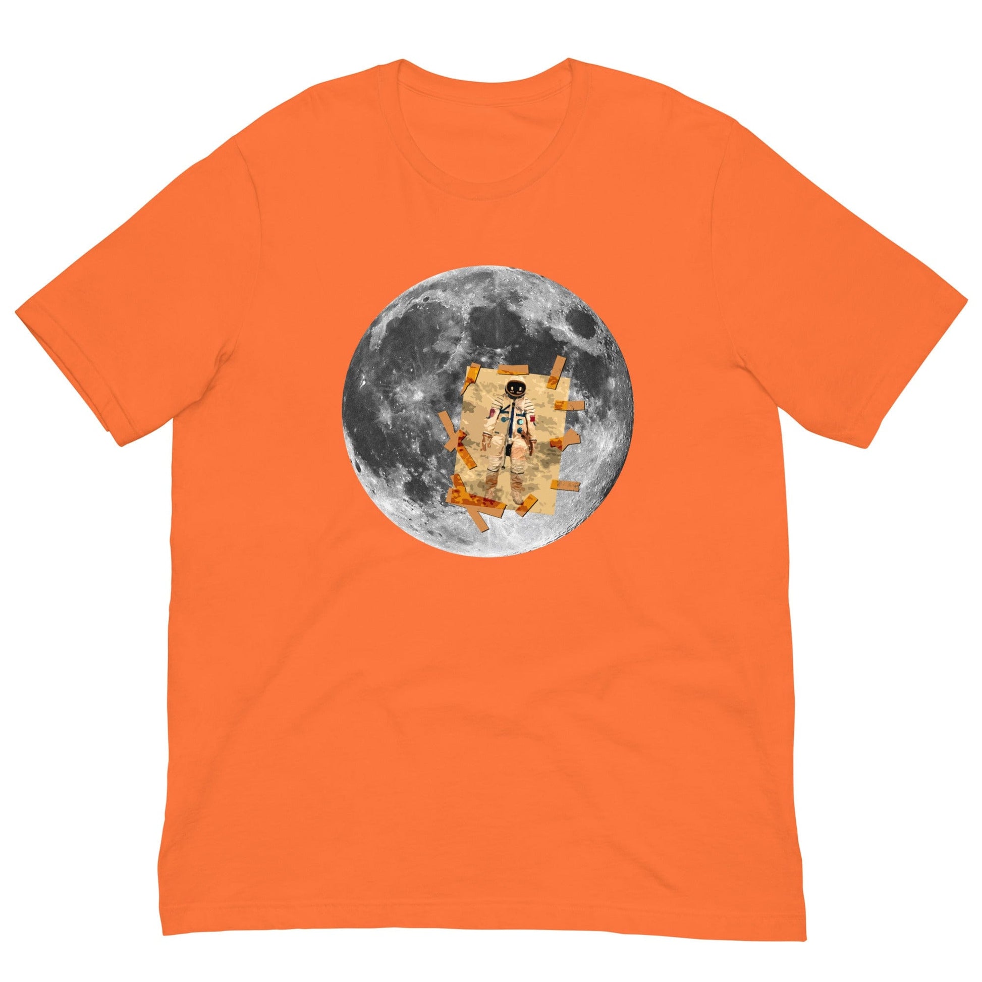 Man on the Moon T-shirt Orange / XS