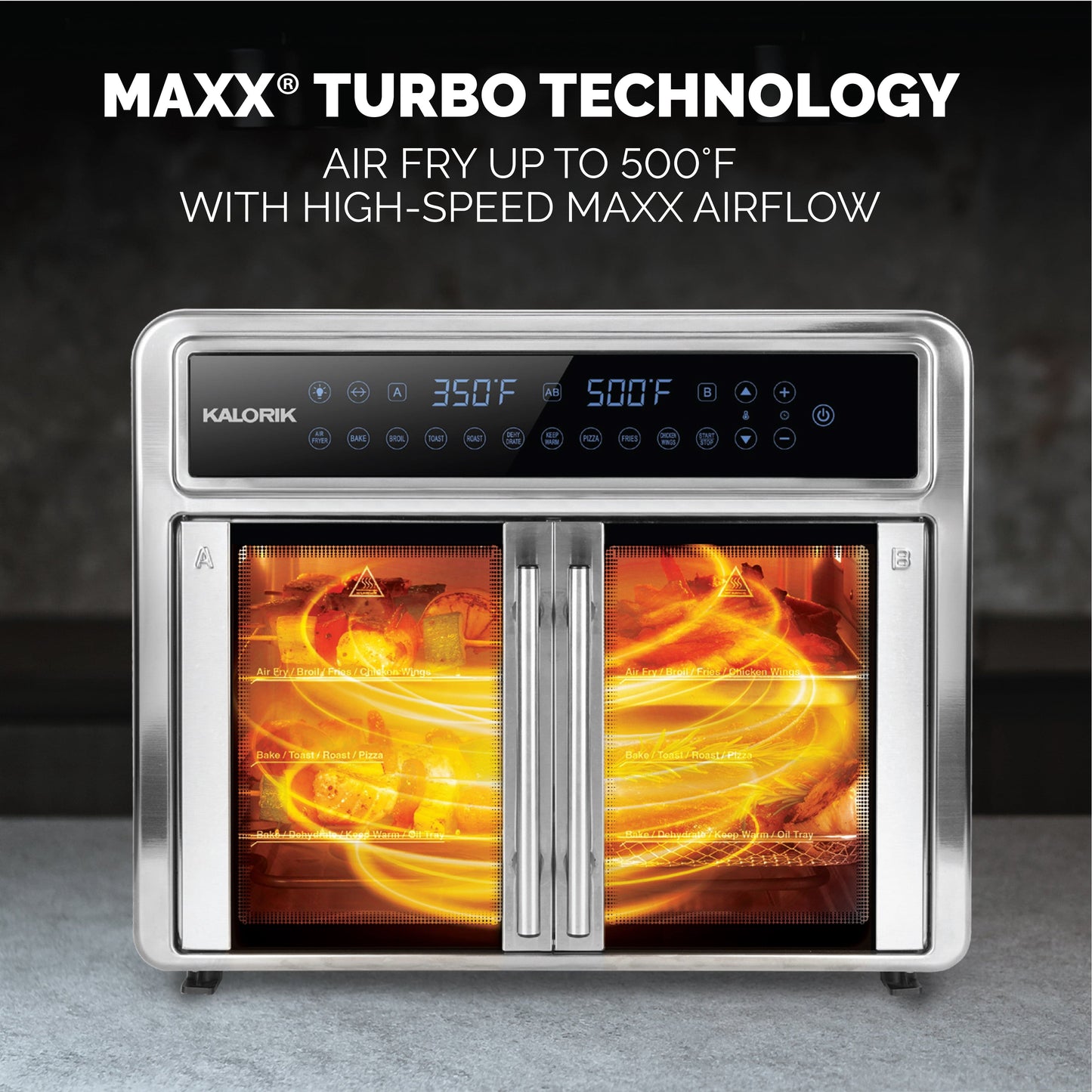 MAXX® 26 Quart Flex Trio Air Fryer Oven