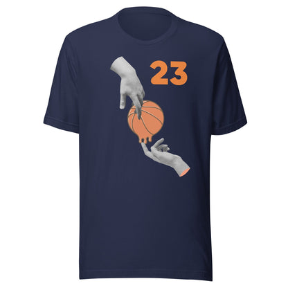 Meltdown Madness Basketball T shirt Navy / XS