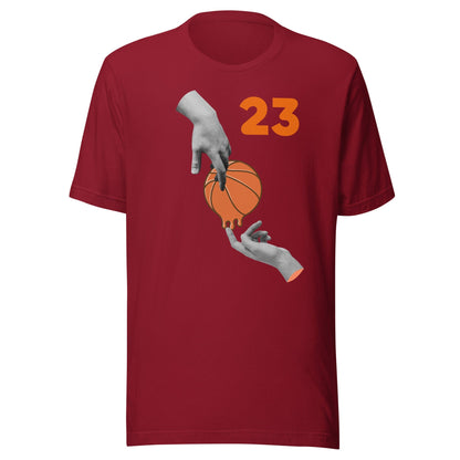 Meltdown Madness Basketball T shirt Cardinal / XS