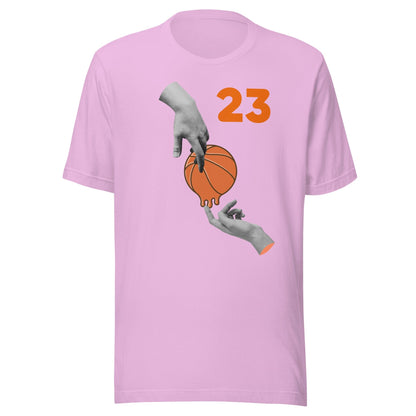 Meltdown Madness Basketball T shirt Lilac / S