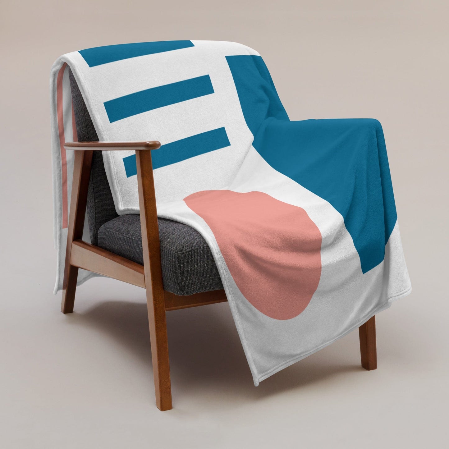 Modern Shapes Throw Blanket