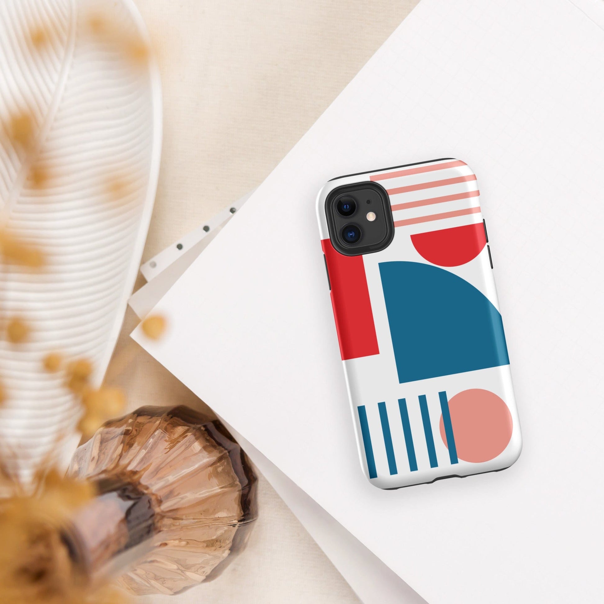 Modern Shapes Tough Case for iPhone®