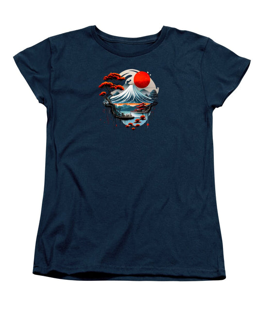 Mount Fuji Japanese Landscape - Women's T-Shirt (Standard Fit)
