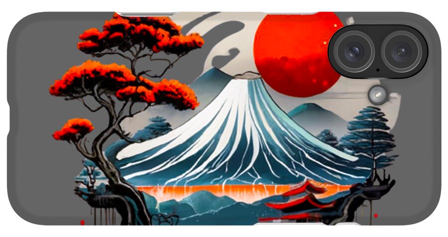 Mount Fuji Japanese Landscape - Phone Case