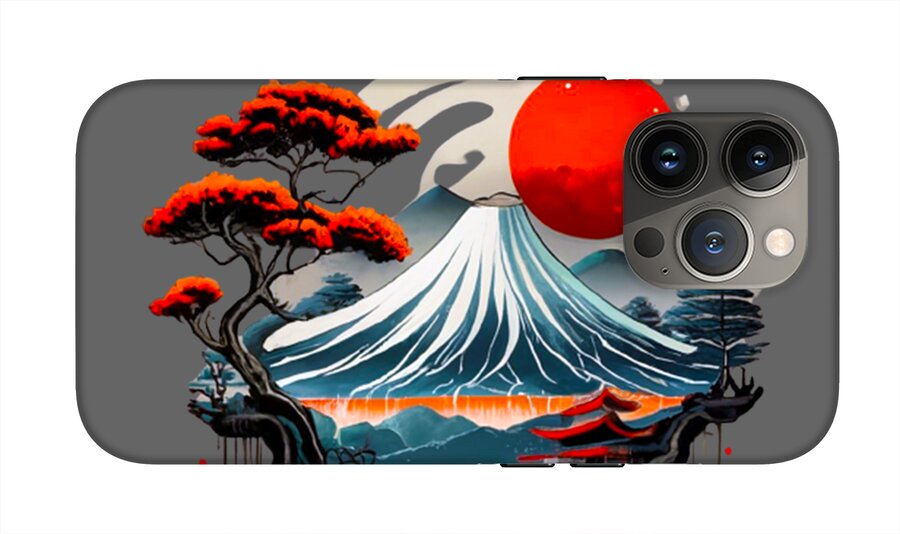 Mount Fuji Japanese Landscape - Phone Case