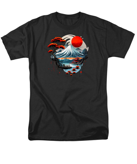 Mount Fuji Japanese Landscape - Men's T-Shirt  (Regular Fit)
