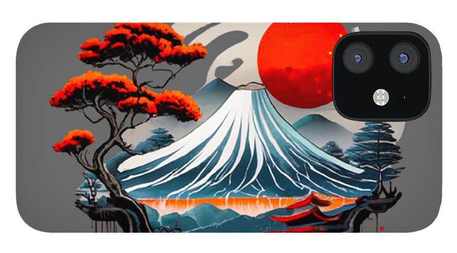 Mount Fuji Japanese Landscape - Phone Case
