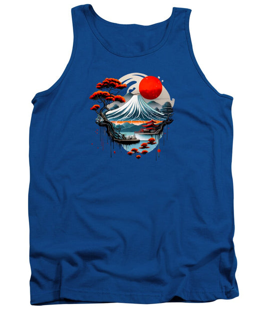 Mount Fuji Japanese Landscape - Tank Top