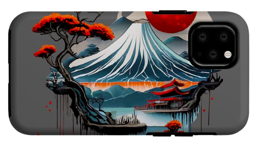 Mount Fuji Japanese Landscape - Phone Case