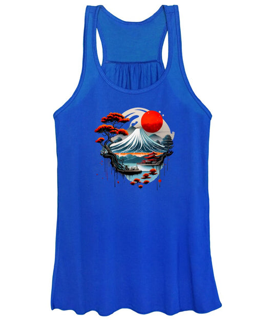 Mount Fuji Japanese Landscape - Women's Tank Top