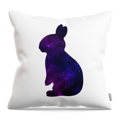 My Bunny Valentine Cute Rabbit - Throw Pillow