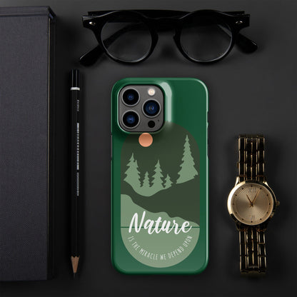 Nature is the Miracle we depend upon Snap case for iPhone® iPhone 14 Pro Max