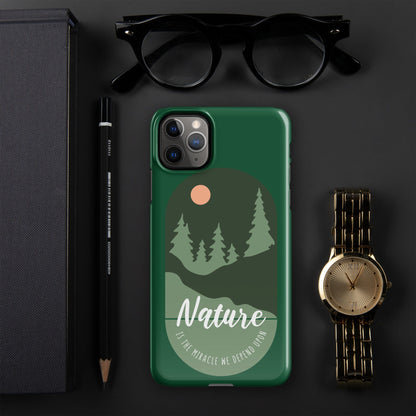 Nature is the Miracle we depend upon Snap case for iPhone® iPhone 11 Pro Max