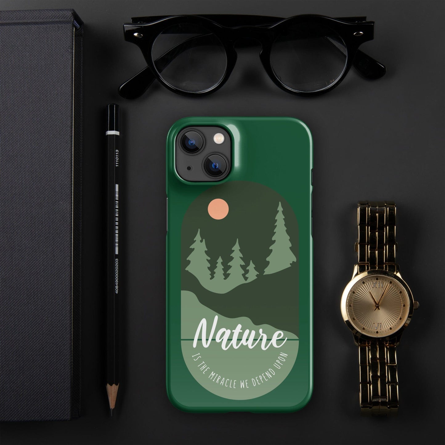 Nature is the Miracle we depend upon Snap case for iPhone® iPhone 14 Plus