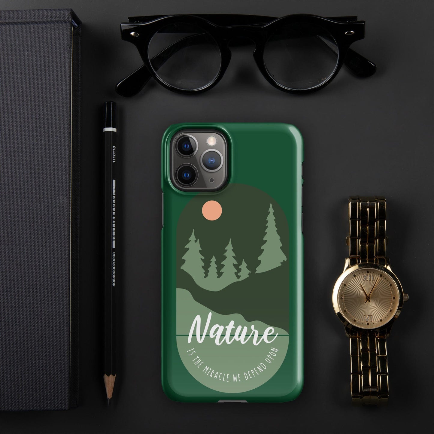 Nature is the Miracle we depend upon Snap case for iPhone® iPhone 11 Pro