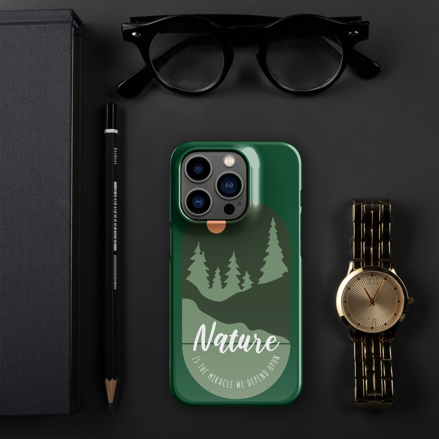 Nature is the Miracle we depend upon Snap case for iPhone® iPhone 14 Pro