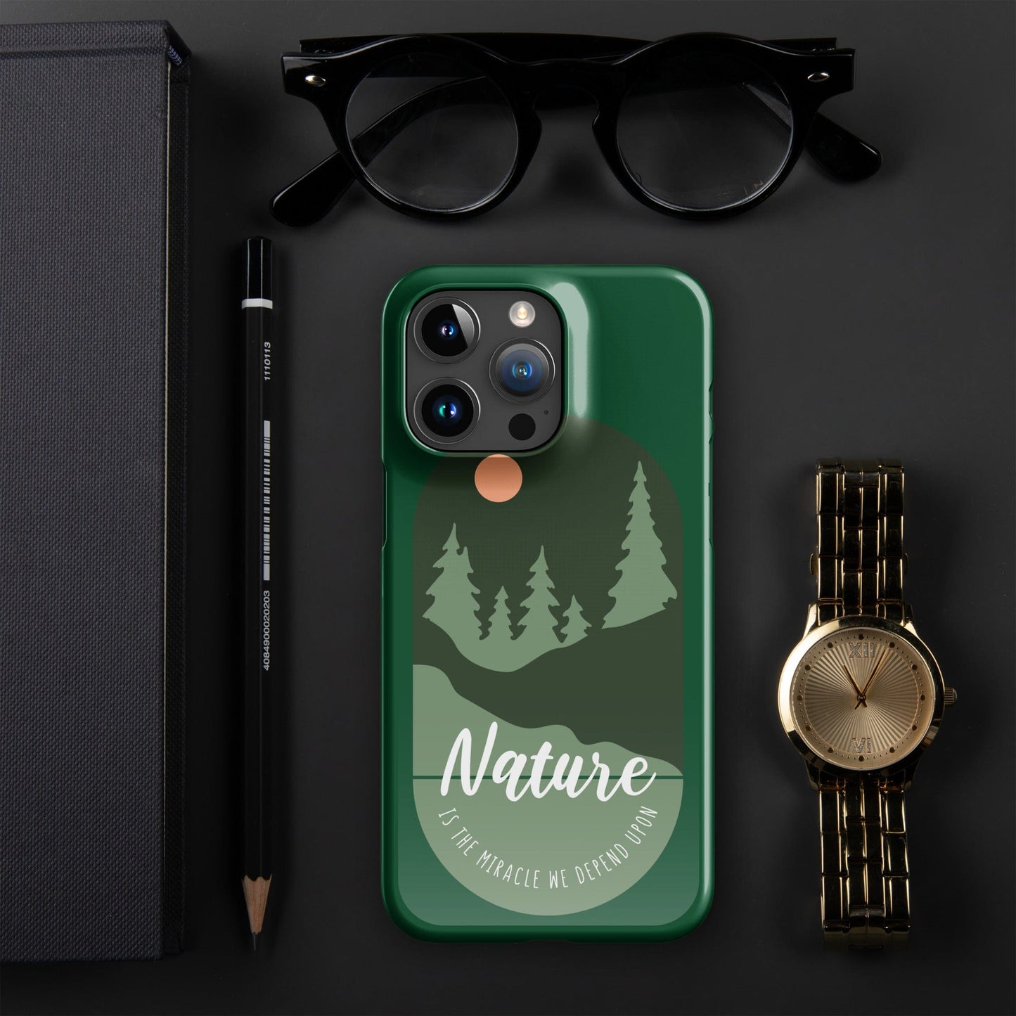 Nature is the Miracle we depend upon Snap case for iPhone® iPhone 15 Pro Max