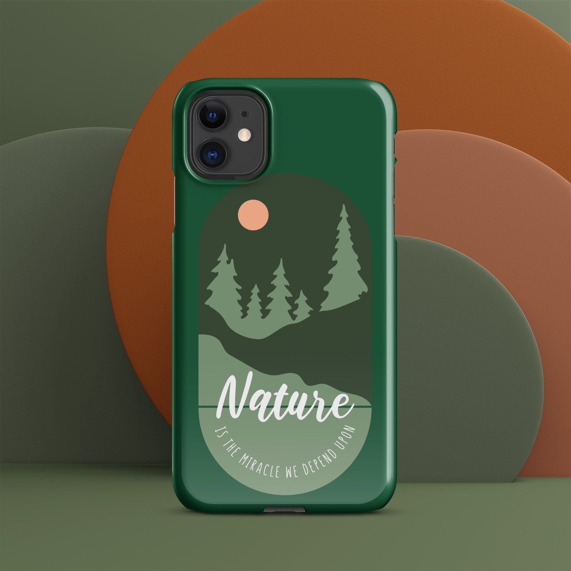 Nature is the Miracle we depend upon Snap case for iPhone®