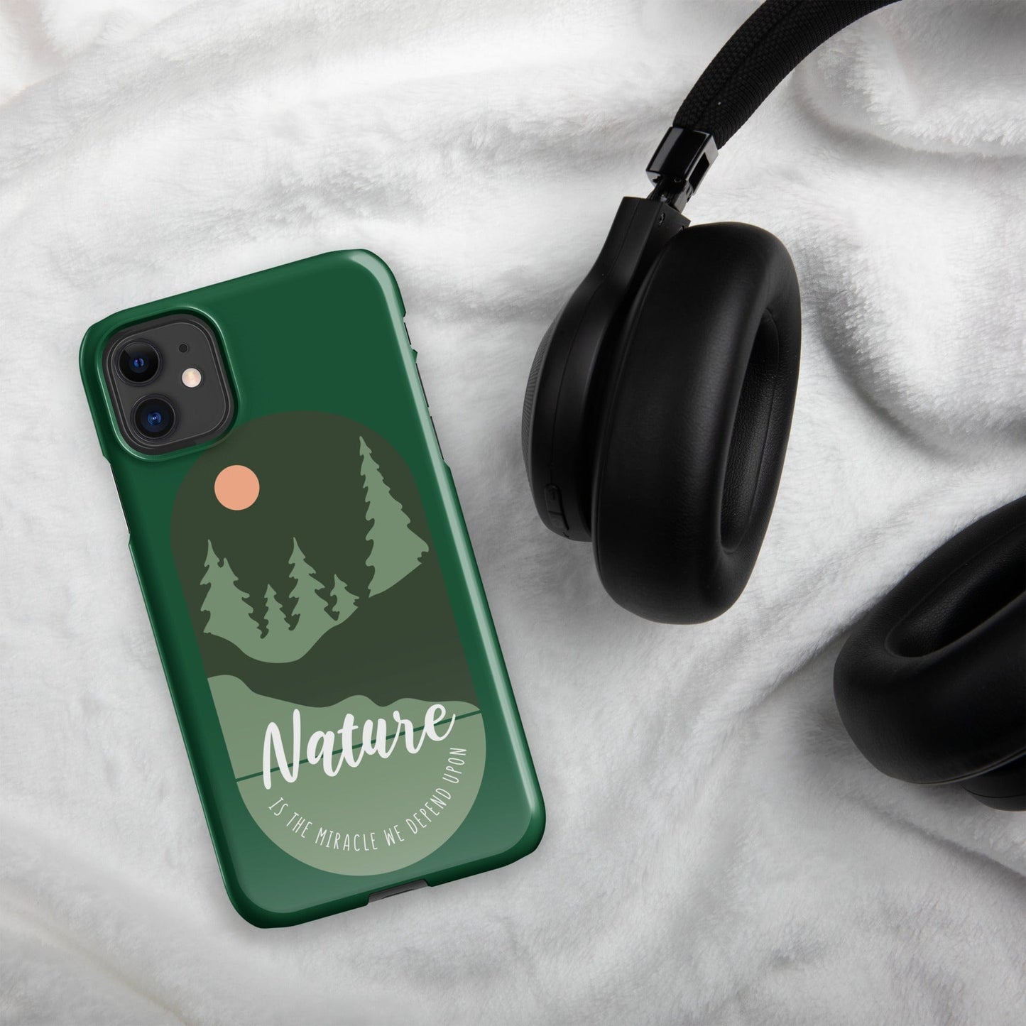 Nature is the Miracle we depend upon Snap case for iPhone®