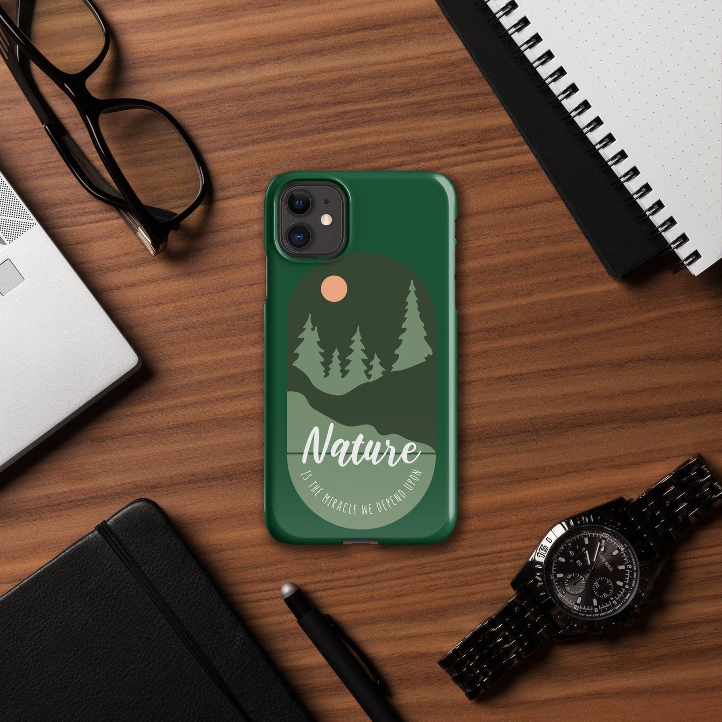 Nature is the Miracle we depend upon Snap case for iPhone®