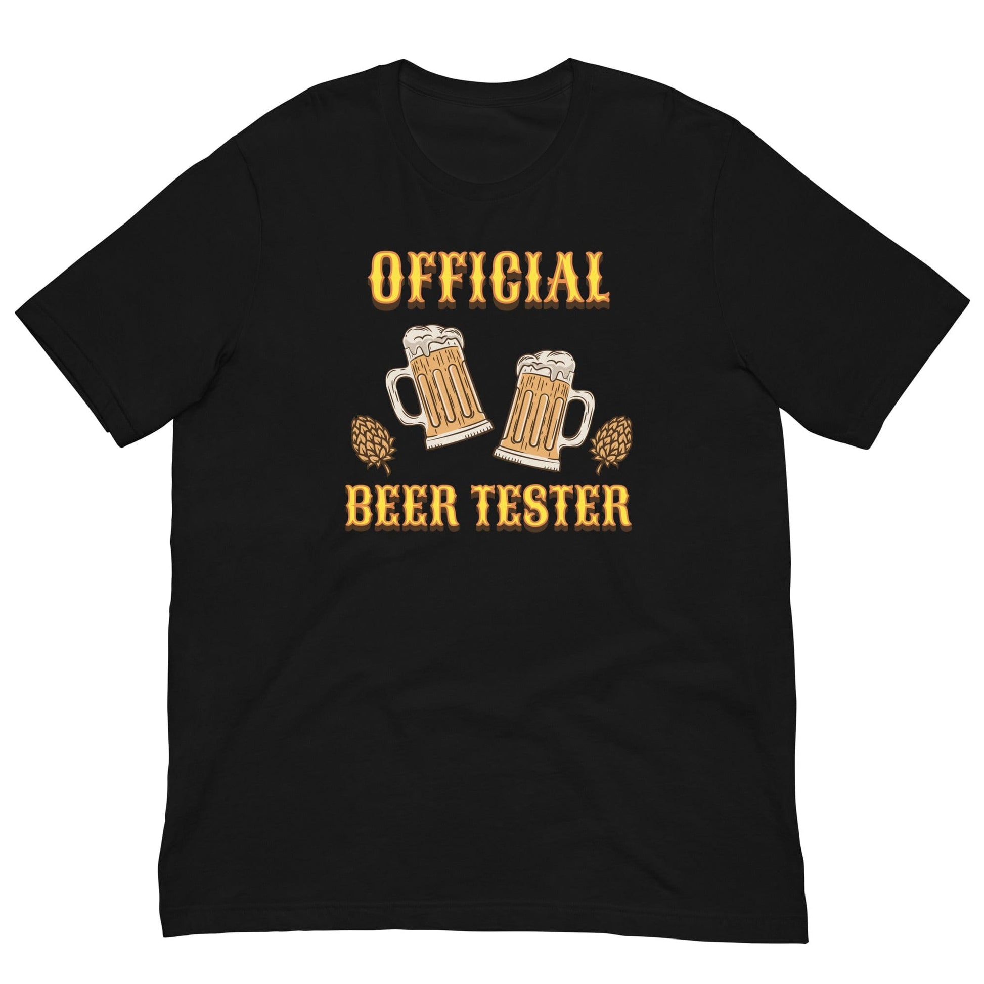 Official Beer tester T-shirt Black / XS