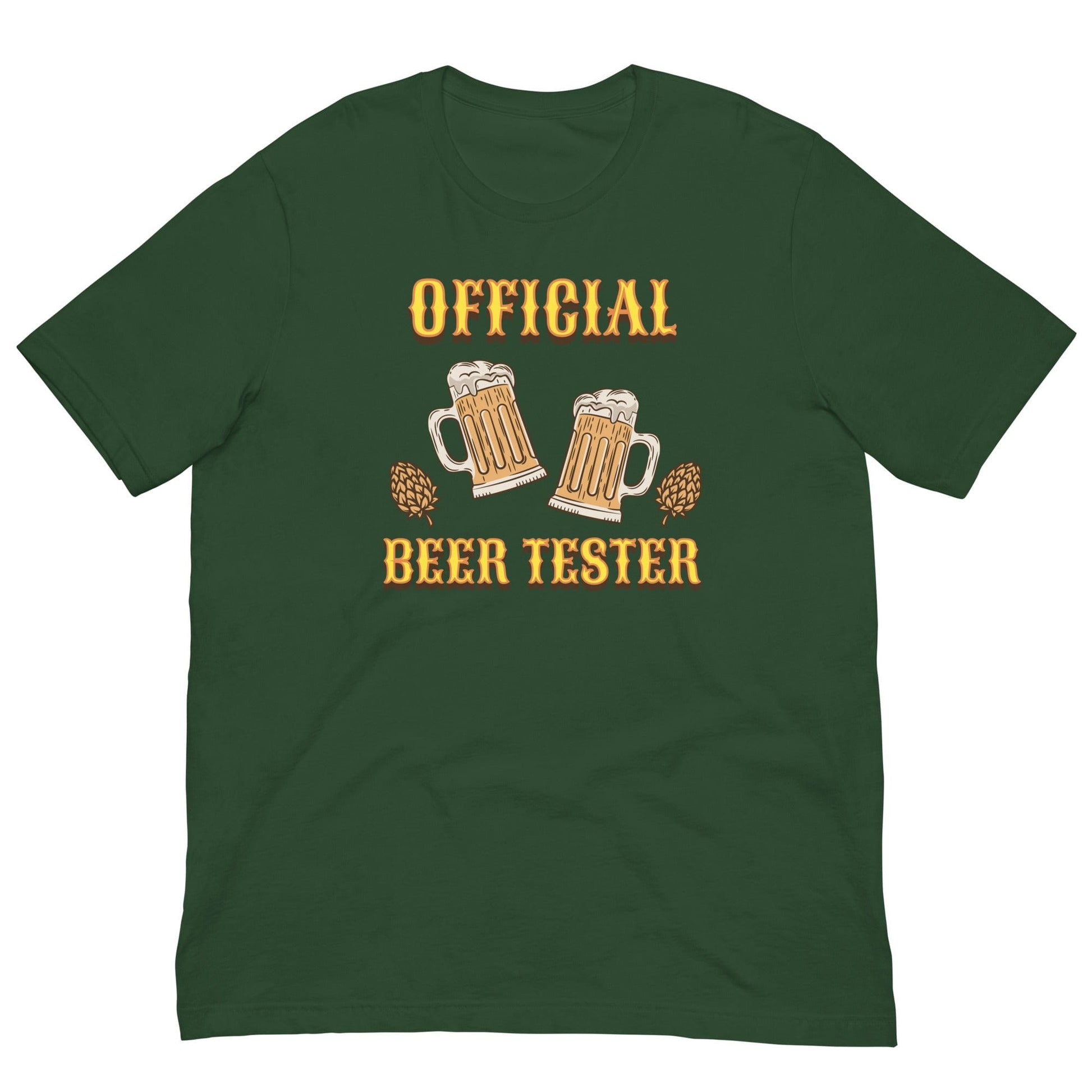 Official Beer tester T-shirt Forest / S