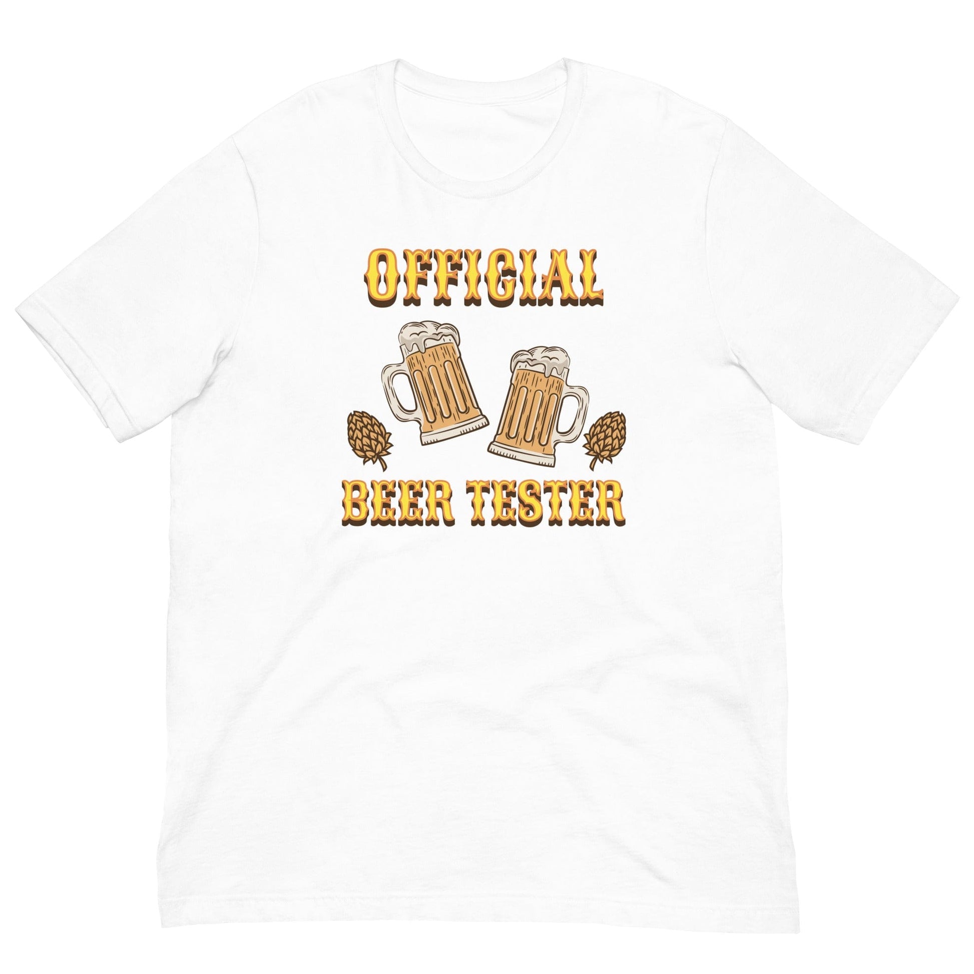 Official Beer tester T-shirt White / XS