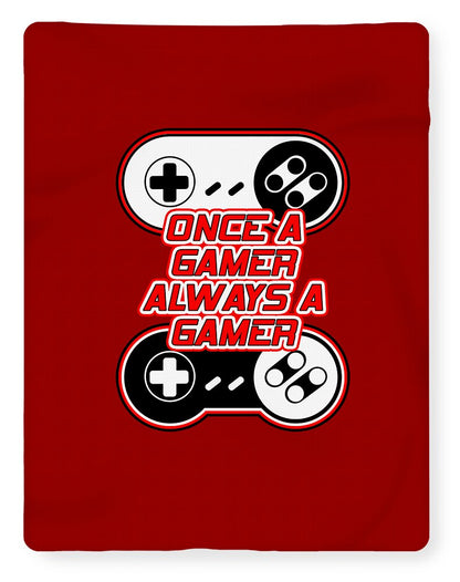 Once a Gamer, Always a Gamer - Blanket