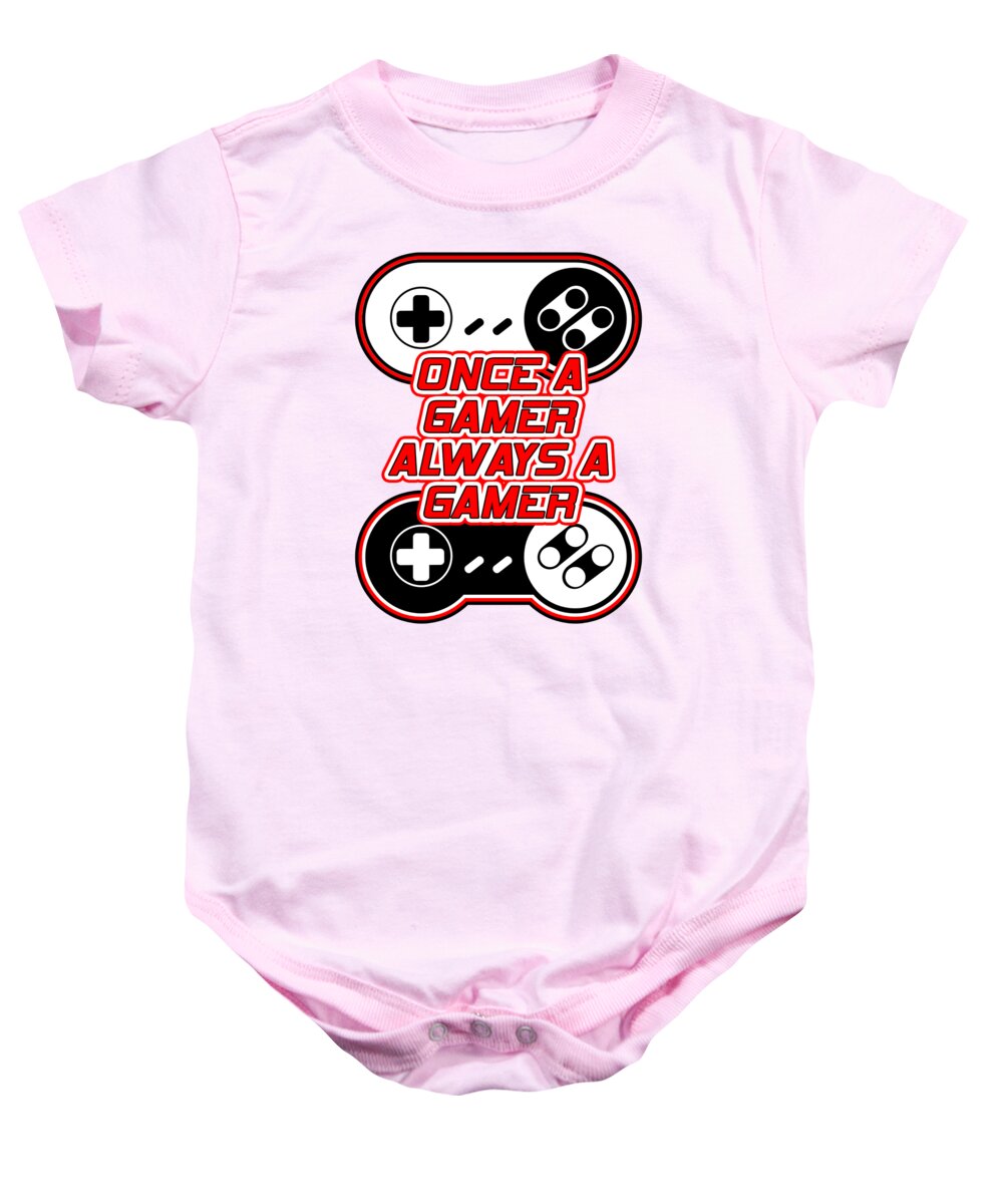 Once a Gamer, Always a Gamer - Baby Onesie