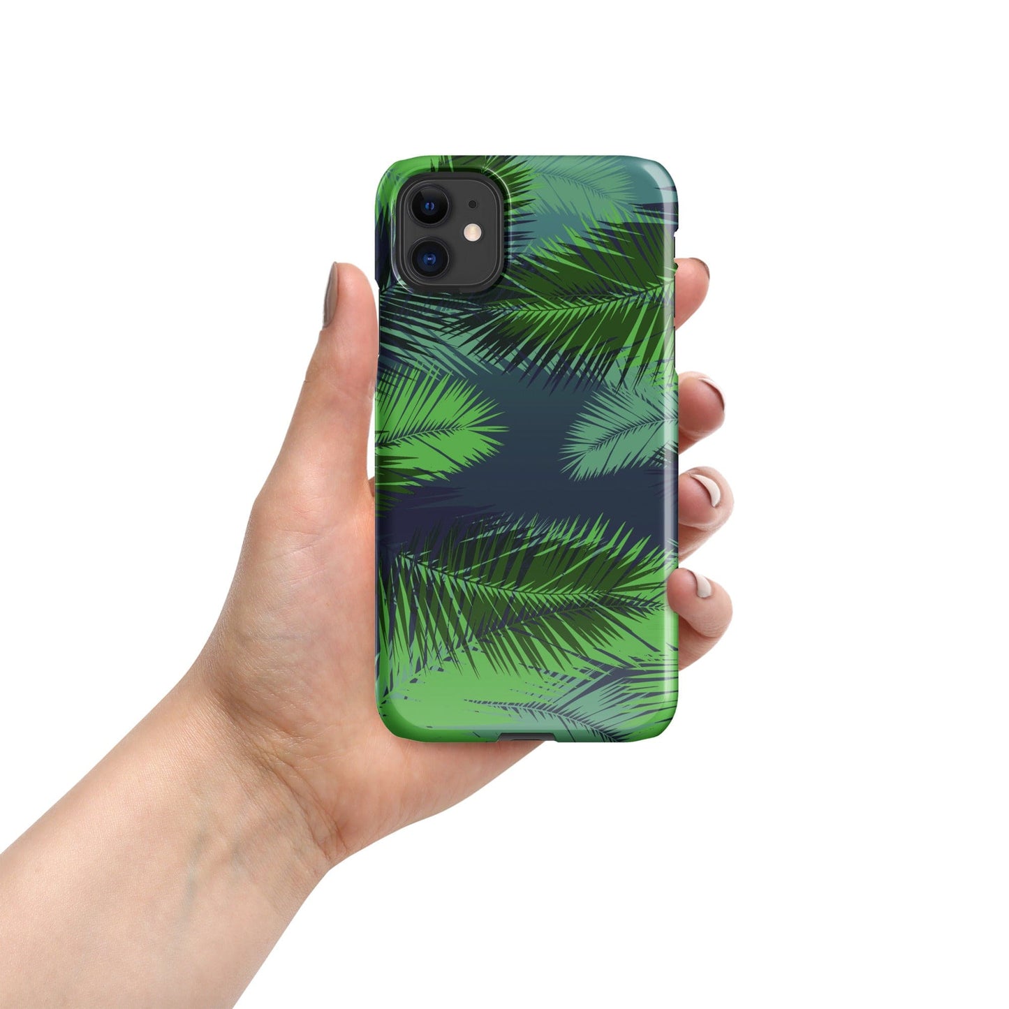 Palm leaves tropical Snap case for iPhone®