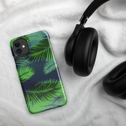 Palm leaves tropical Snap case for iPhone®