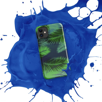 Palm leaves tropical Snap case for iPhone®