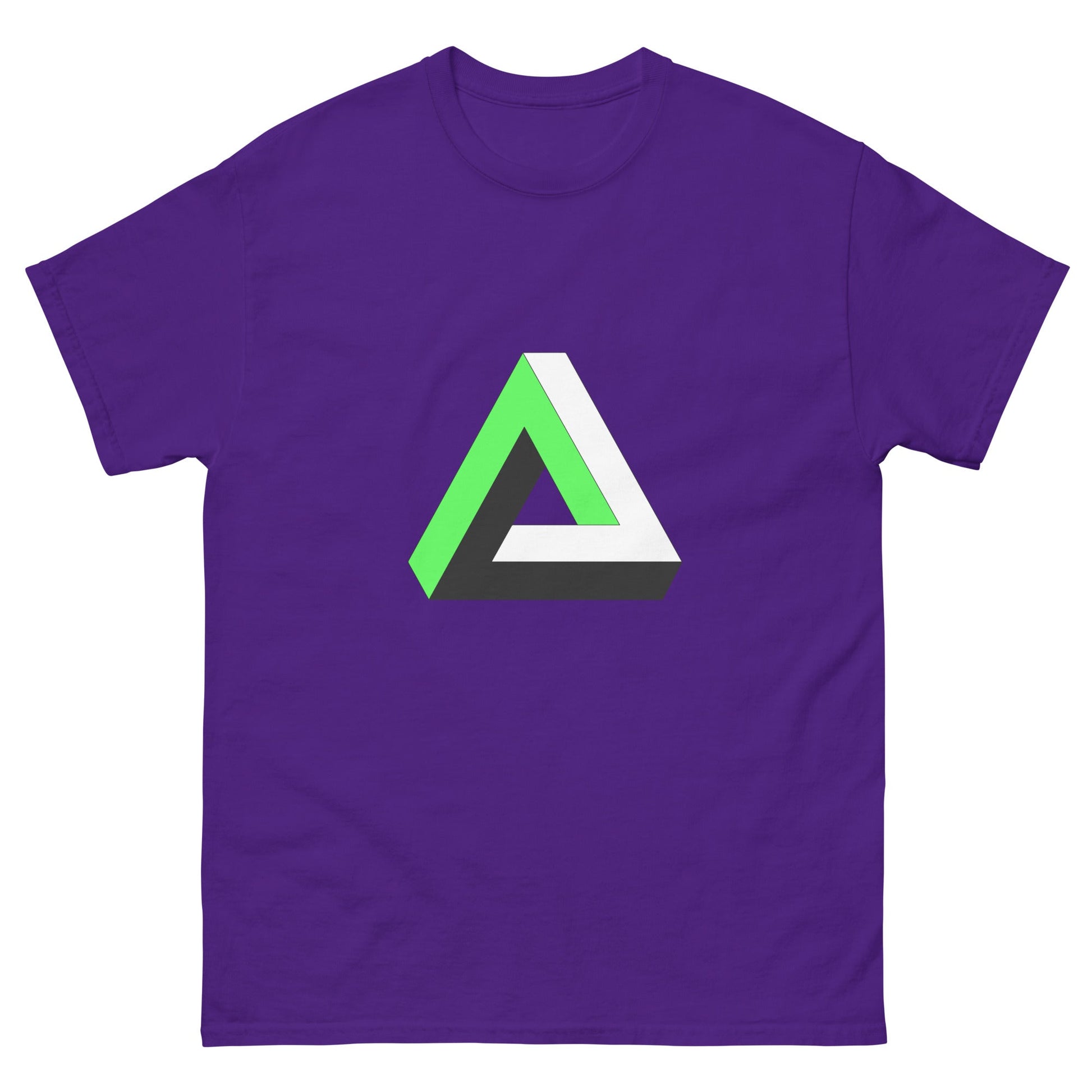 Scar Design Purple / S Penrose Triangle T-shirt