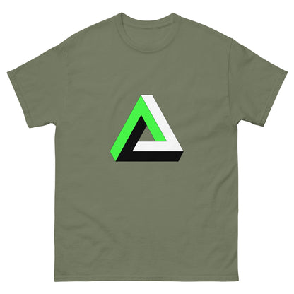 Scar Design Military Green / S Penrose Triangle T-shirt