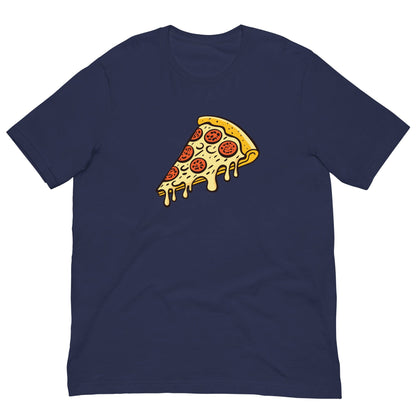 Pepperoni Pizza T-shirt Navy / XS