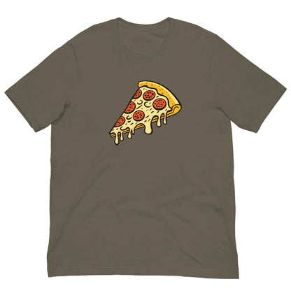 Pepperoni Pizza T-shirt Army / S