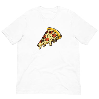 Pepperoni Pizza T-shirt White / XS
