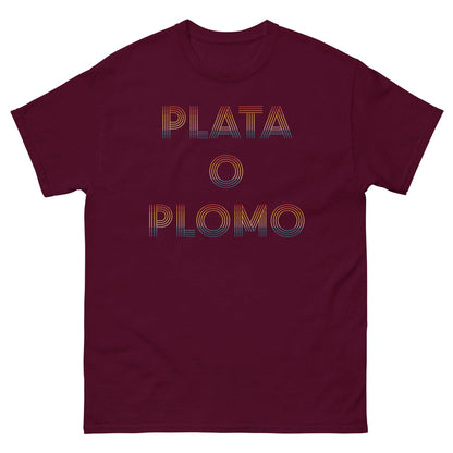 Plata O Plomo Escobar T-shirt Maroon / S