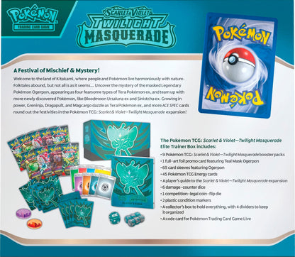 Pokémon TCG: Twilight Masquerade Elite Trainer Box