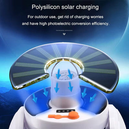 Portable Outdoor Solar Folding Light USB Rechargeable Remote Control LED Bulb Football Bulbs with Hanging Hook Emergency Lamps