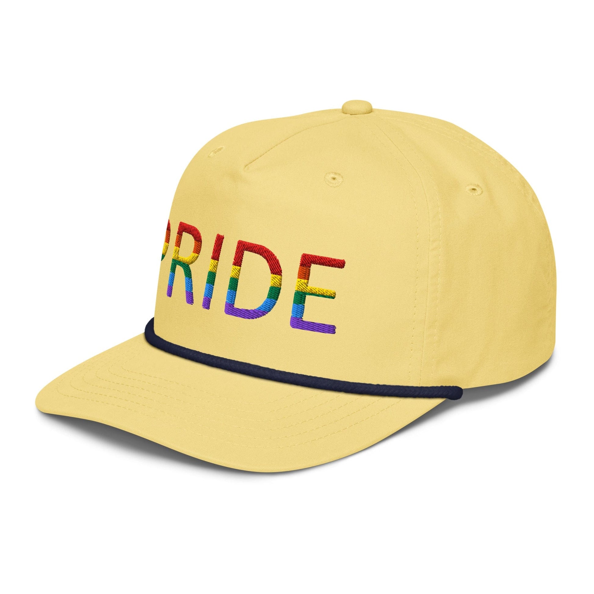 Pride flag Embroidered Golf rope Cap