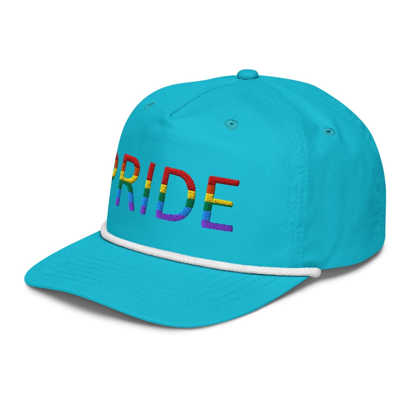 Pride flag Embroidered Golf rope Cap