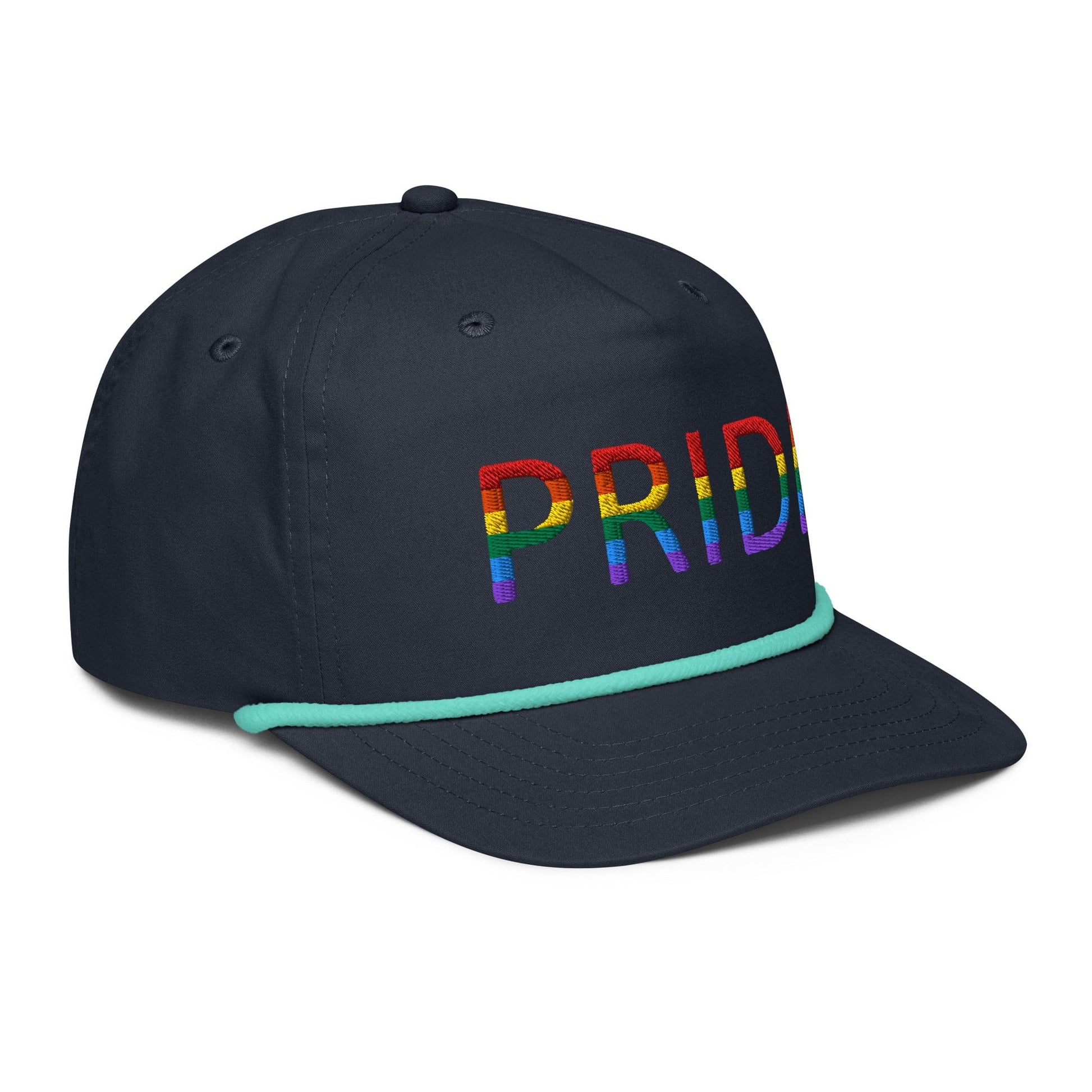 Pride flag Embroidered Golf rope Cap