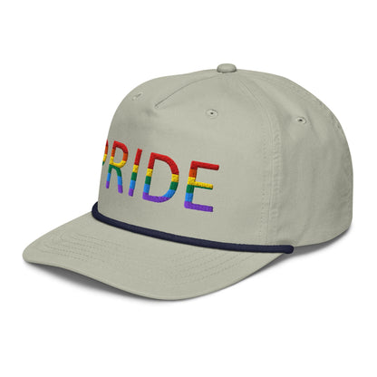 Pride flag Embroidered Golf rope Cap