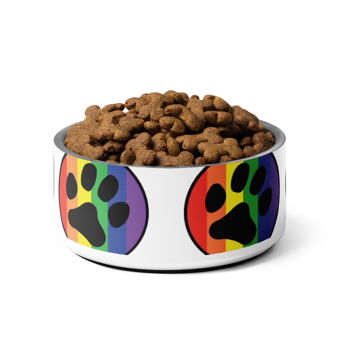 Pride LGBTQ Rainbow flag Pet bowl 32 oz