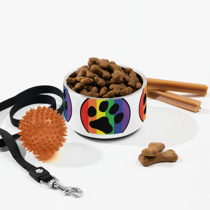 Pride LGBTQ Rainbow flag Pet bowl