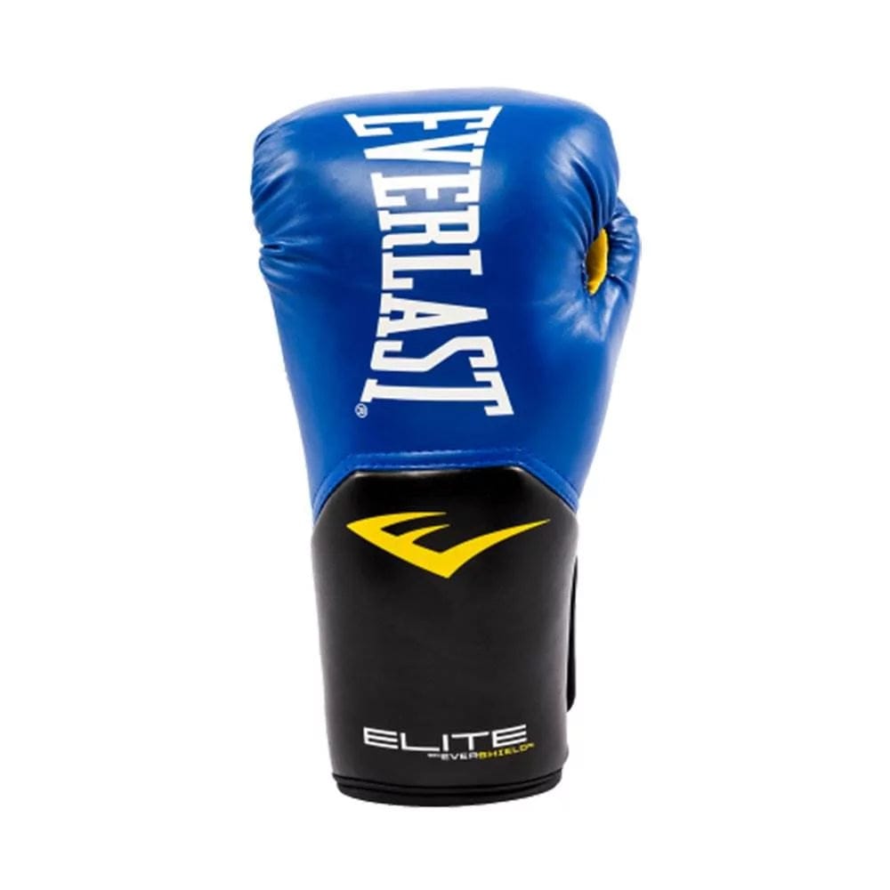 Pro Style Elite Workout Training Boxing Gloves, 12 Ounces, Blue 12 Ounces / Blue